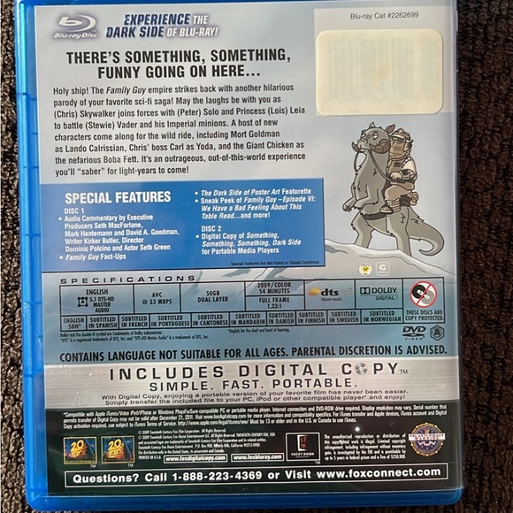 Family Guy Star Wars Trilogy Blu-ray Set - Picture 7 of 9